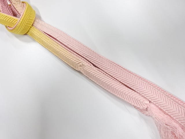 正絹　手組帯締め